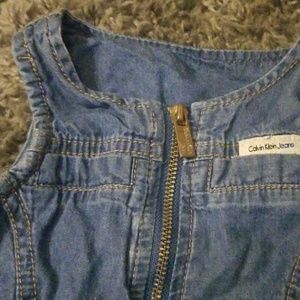 Calvin Klein Denim Romper